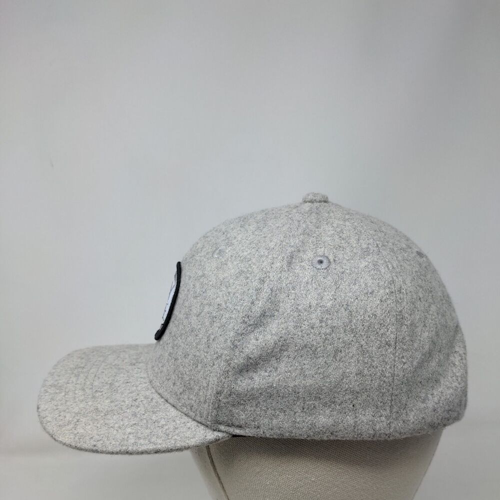Tyke & Co Patch Snapback Hat Gray Toddler Adjustable Vent Holes View 3